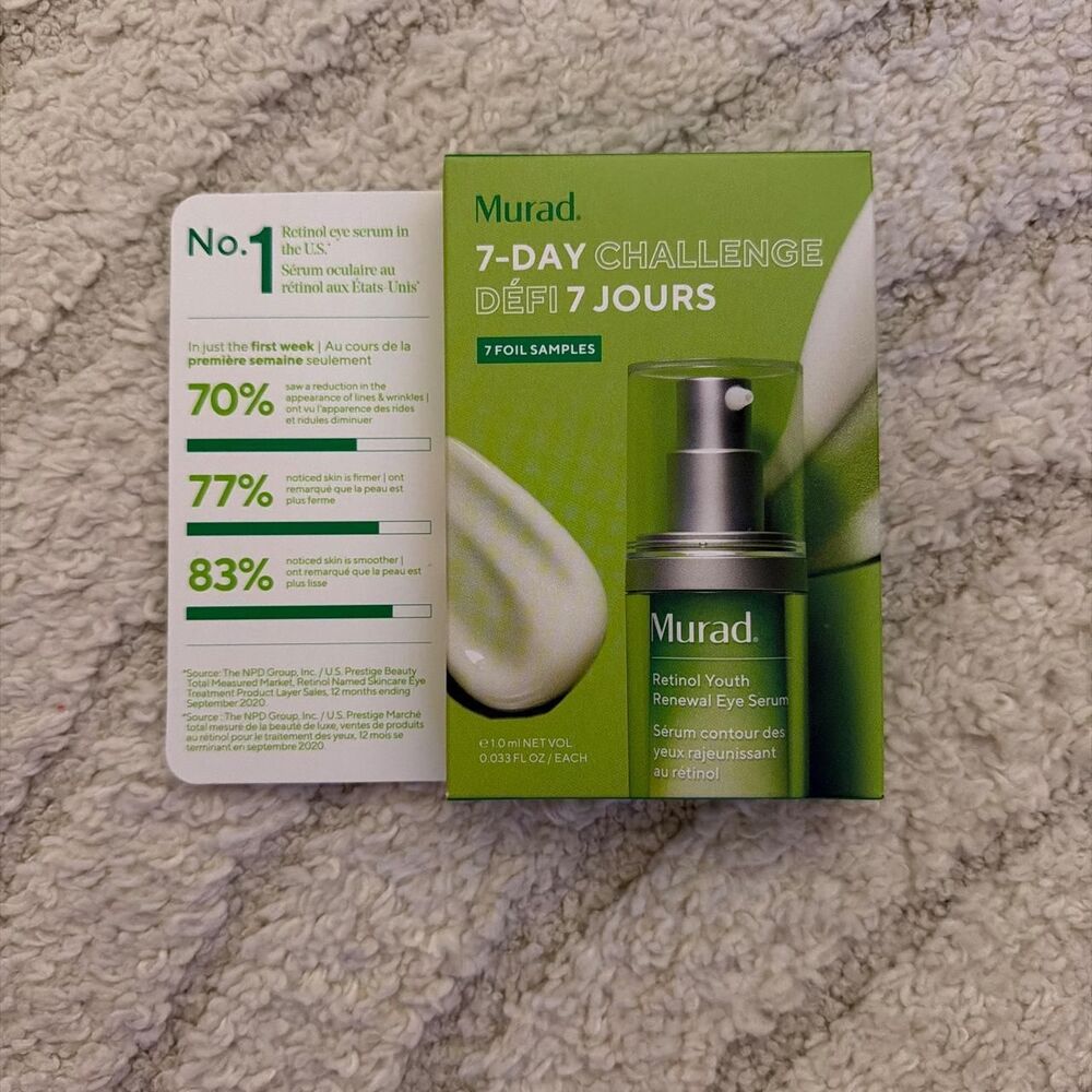 NWT Murad Retinol Youth Renewal Eye Serum SAMPLE